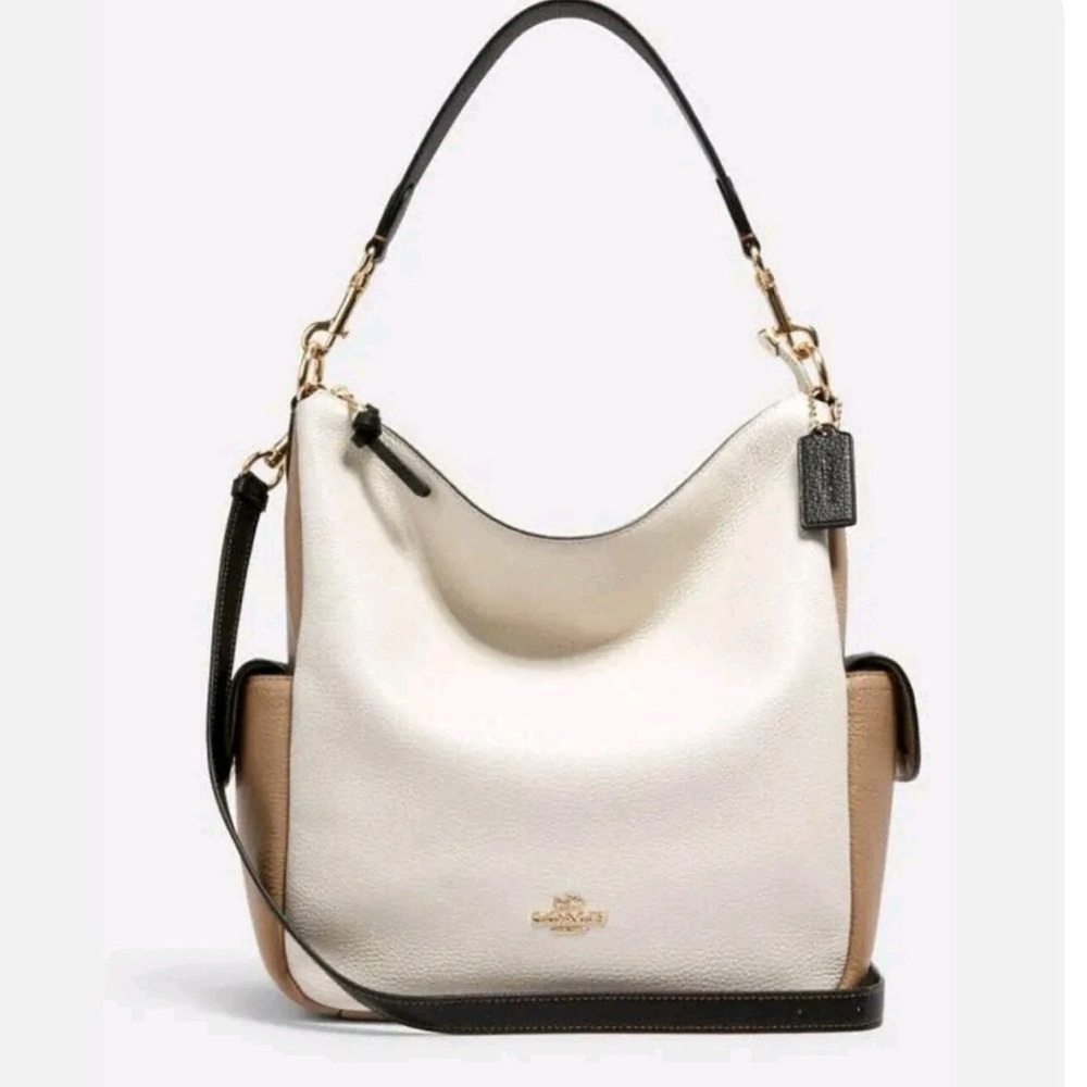 Coach Color Block Tote Bag